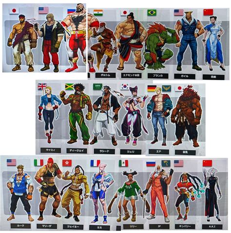 Street Fighter 6 / Characters .